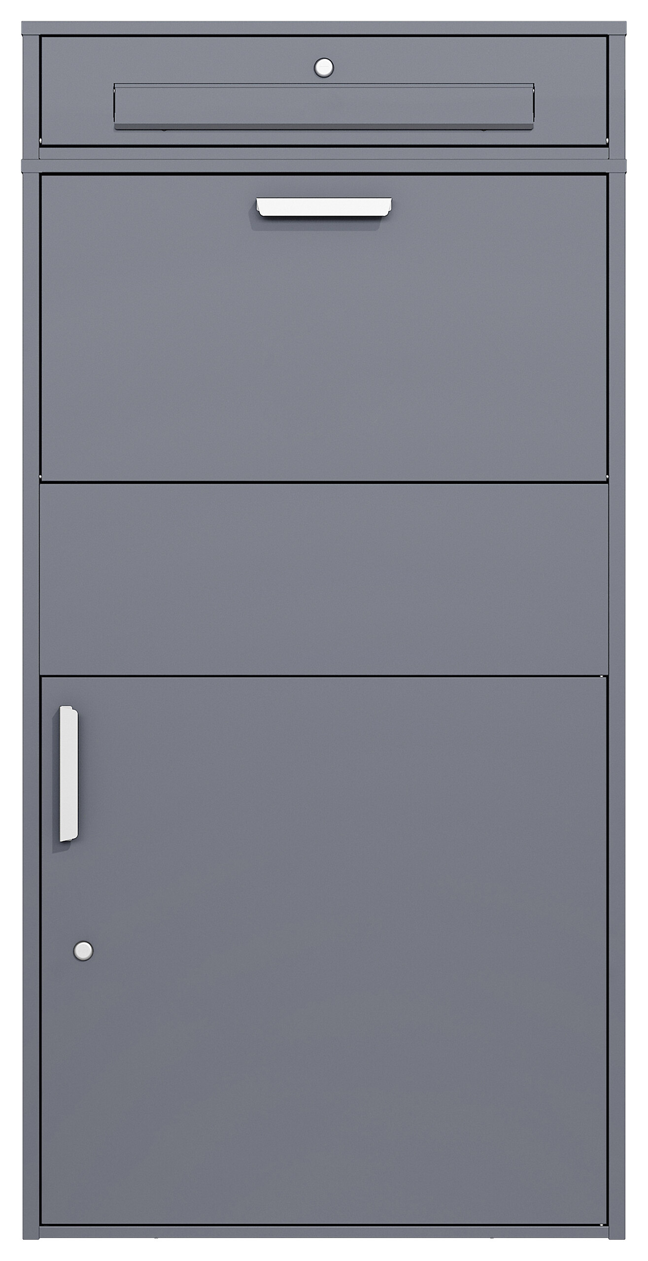 Westmann Paketbox Pavo anthrazit B/H/L: ca. 72x128x45 cm