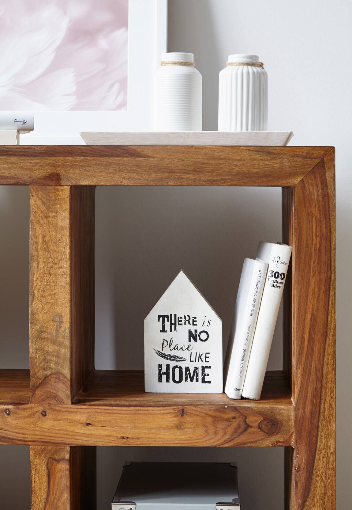 Standregal natur B/H/T: ca. 82x82x34 cm