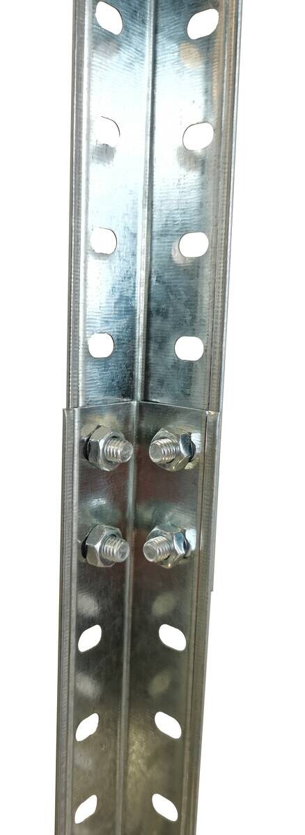 Schraubregal verzinkt B/H/T: ca. 75x150x30 cm