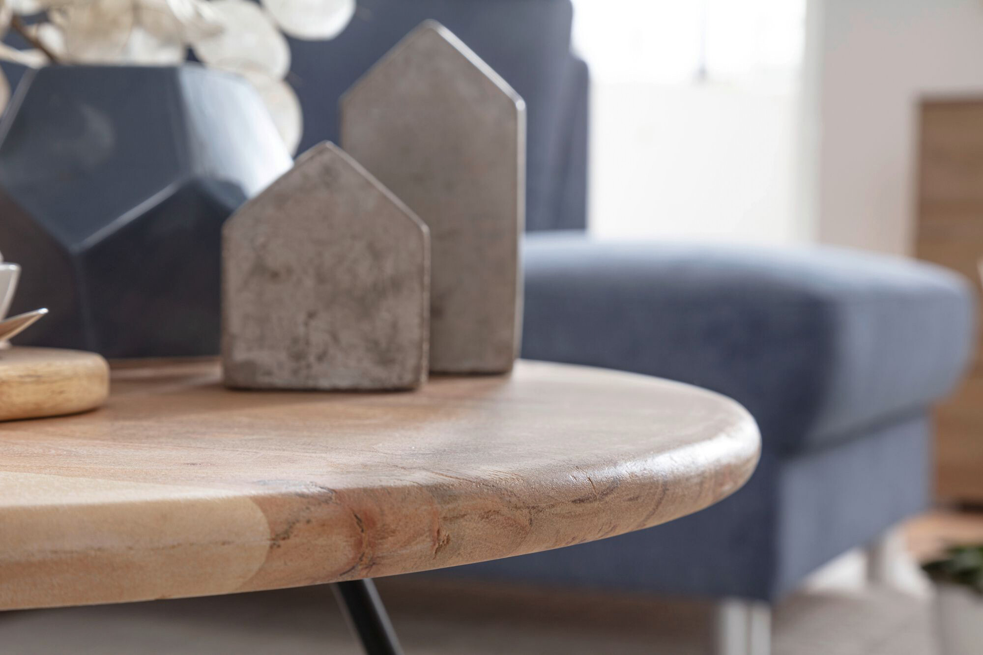 Wohnling Couchtisch braun B/H/T: ca. 60x39x60 cm