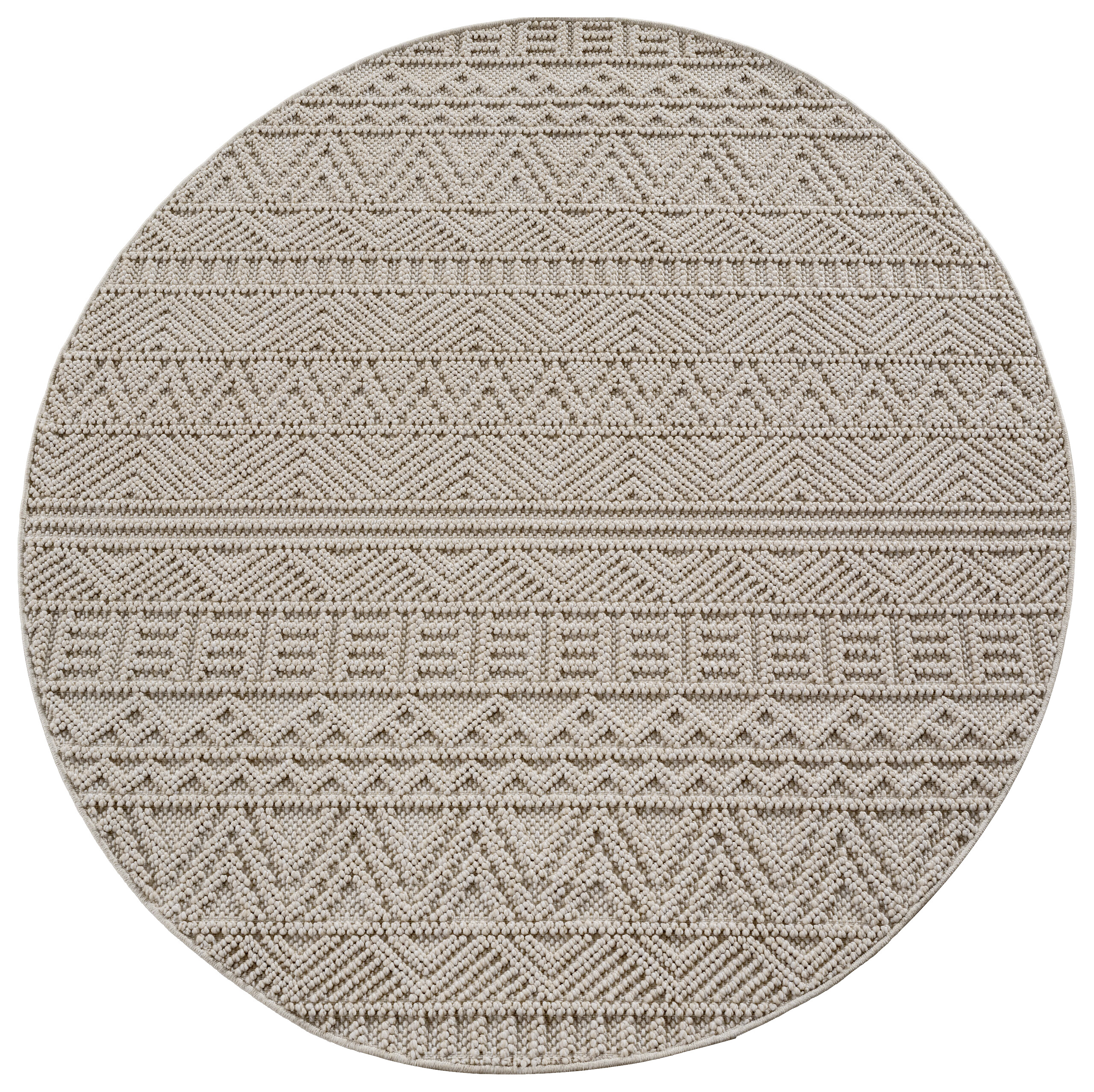 Ayyildiz Kurzflorteppich HELIX beige B/H/L: ca. 120x0,7x120 cm Ayyildiz Kurzflorteppich HELIX beige B/H/L: ca. 120x0,7x120 cm