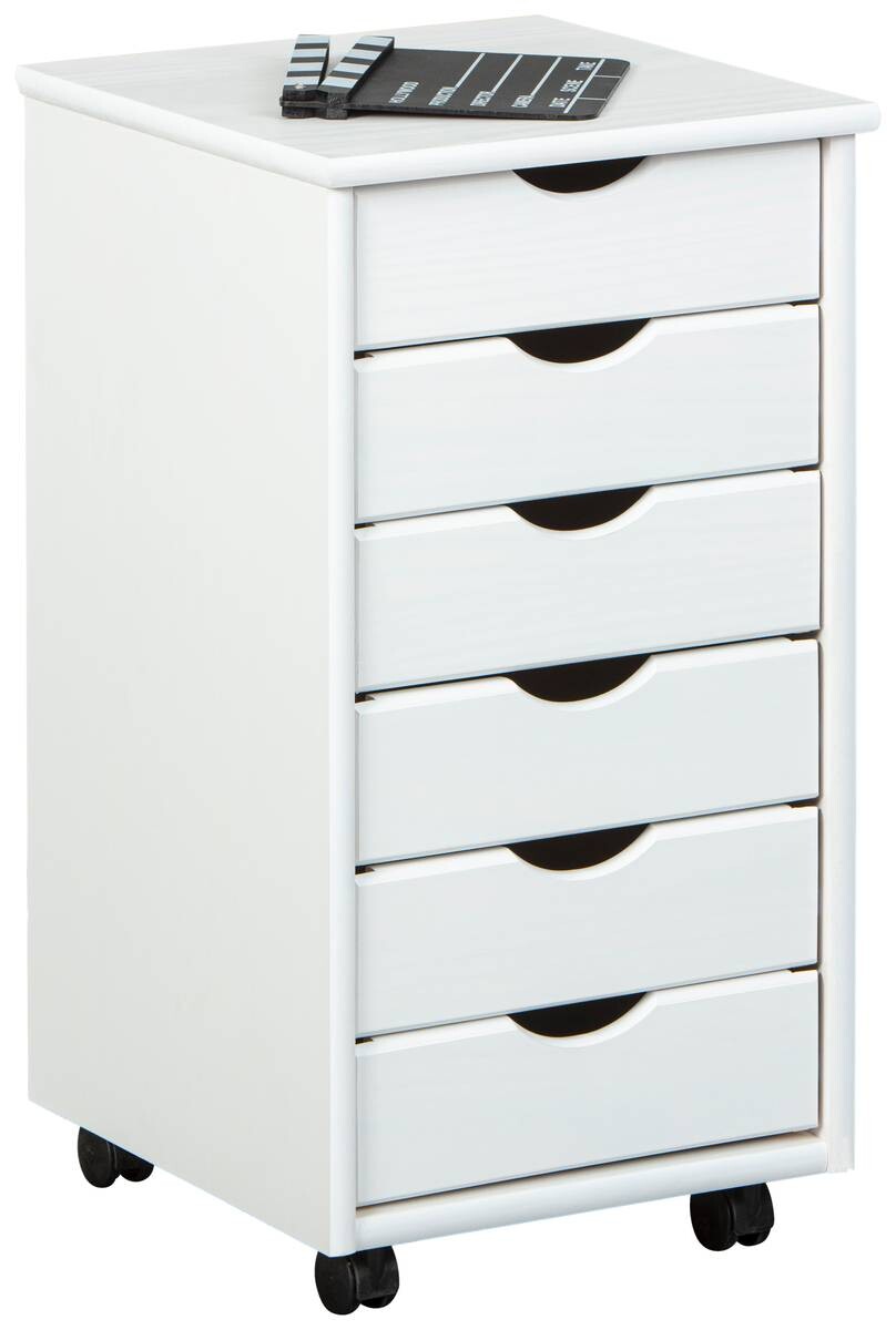 Rollcontainer Simon weiß