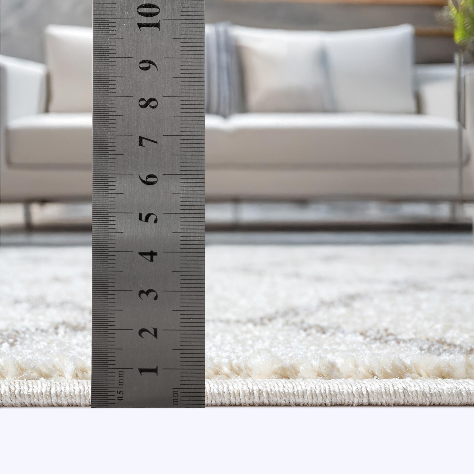 Sanat Teppich creme B/L: ca. 200x200 cm