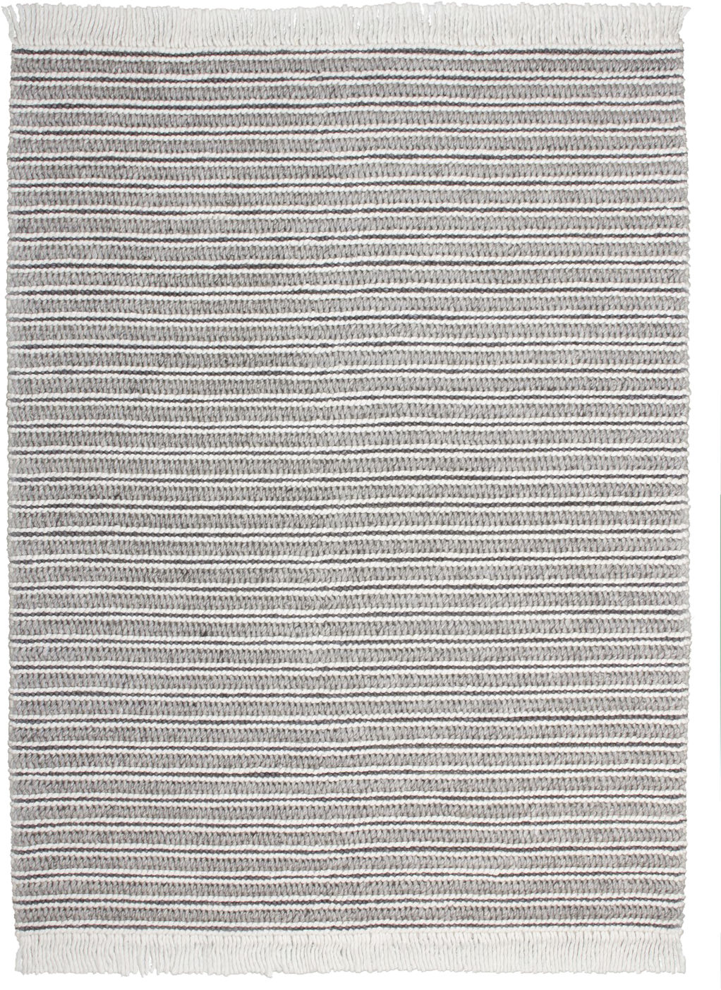 Kayoom Kurzflorteppich Natura 110 grau B/L: ca. 120x170 cm