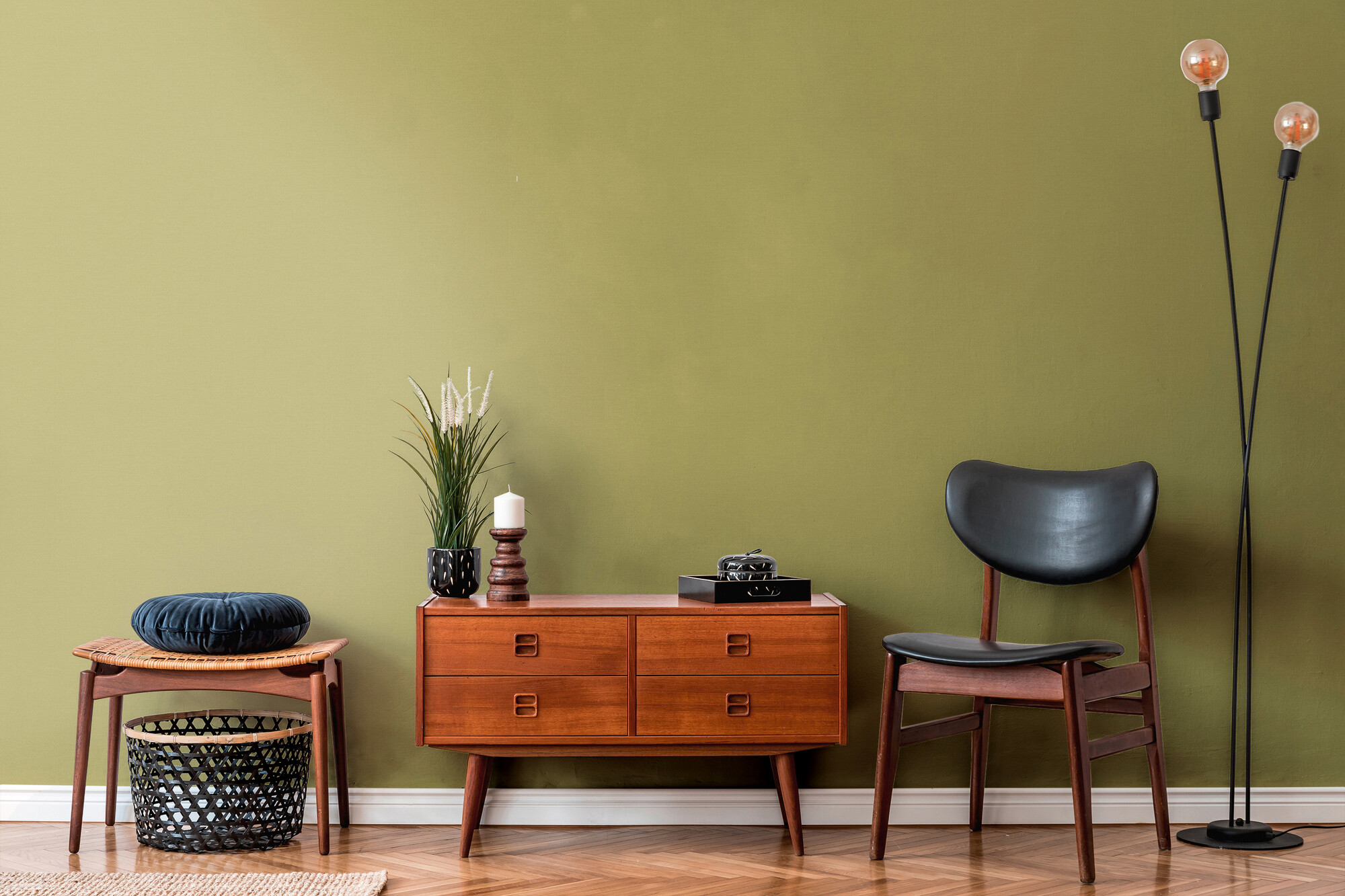 A.S.Creation Vliestapete grün B/H/D: ca. 53x1005x8,3 cm