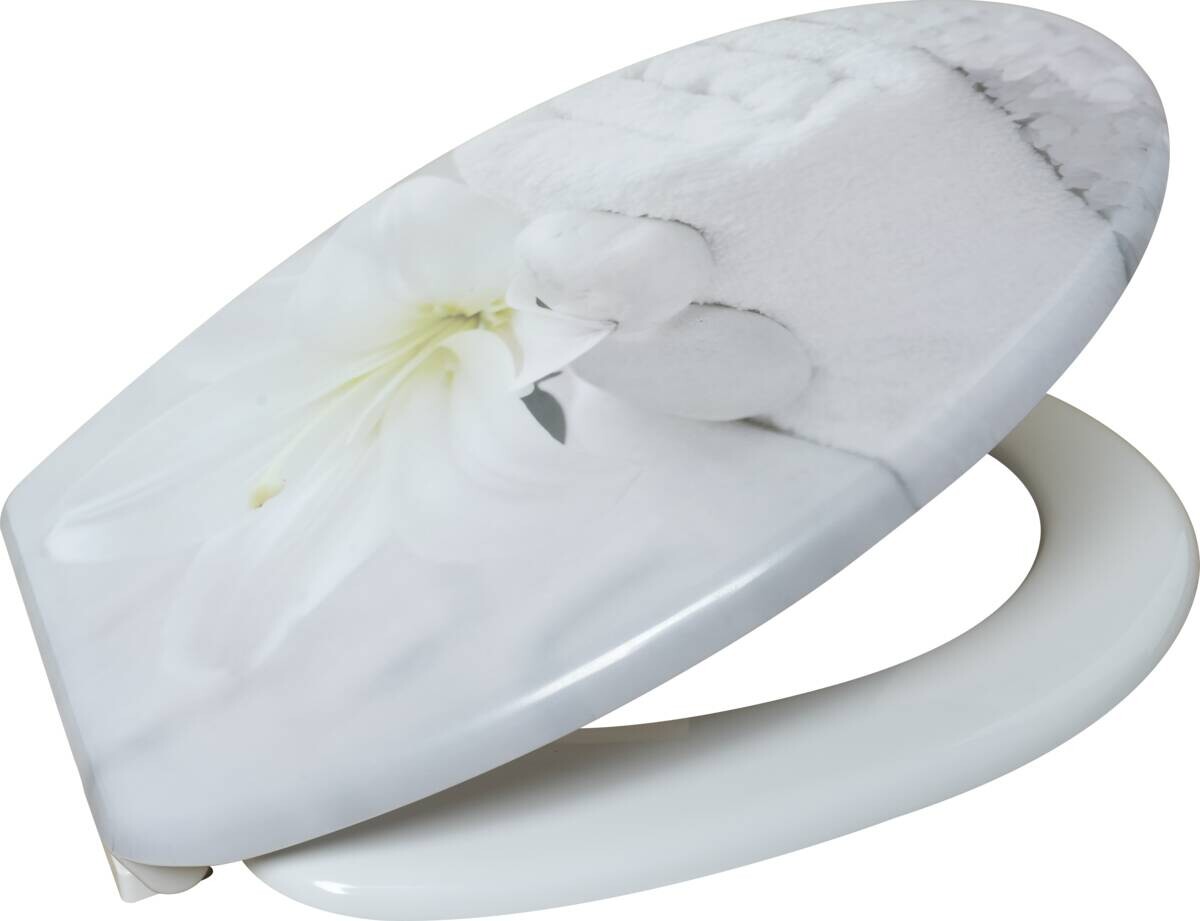 POCOline WC-Sitz White Wellness Duroplast