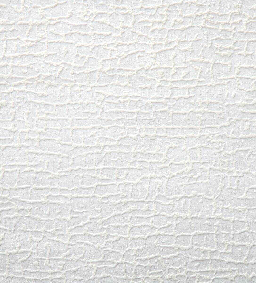 UGEPA Vinyltapete Struktur weiß B/L: ca. 53x1005 cm