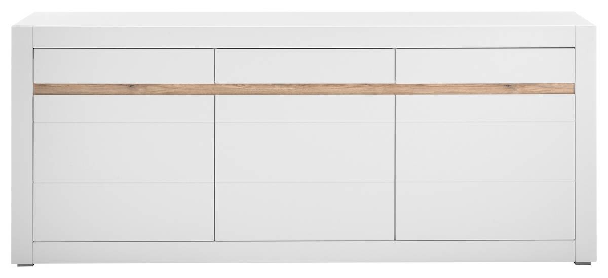 Sideboard Chester weiß matt B/H/T: ca. 217x90x42 cm
