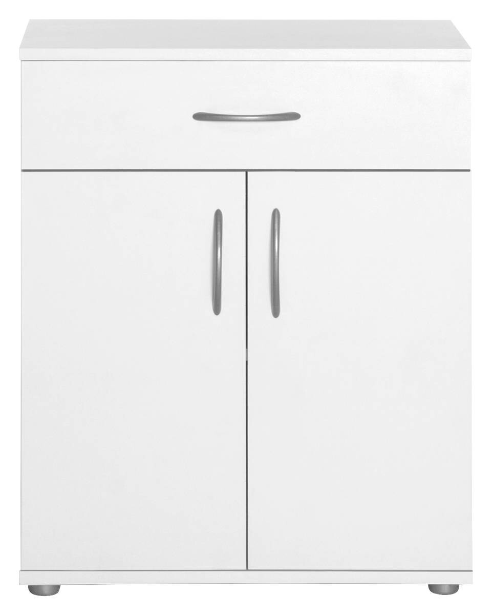 Kommode Peggy 2 weiß B/H/T: ca. 57x68,5x29 cm