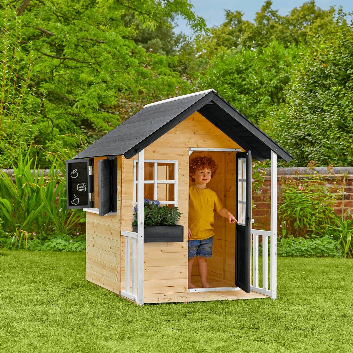 Zwerkules Spielhaus Holli natur B/H/L: ca. 121x140x137 cm