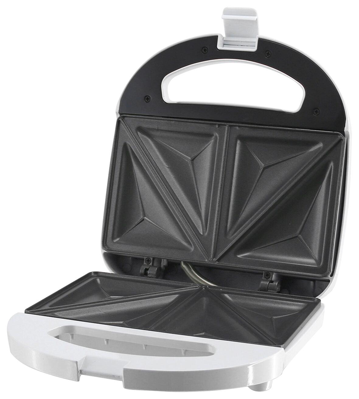 Sandwichtoaster ST-109724.16 weiß Kunststoff Metall B/H/T: ca. 24x8x22 cm