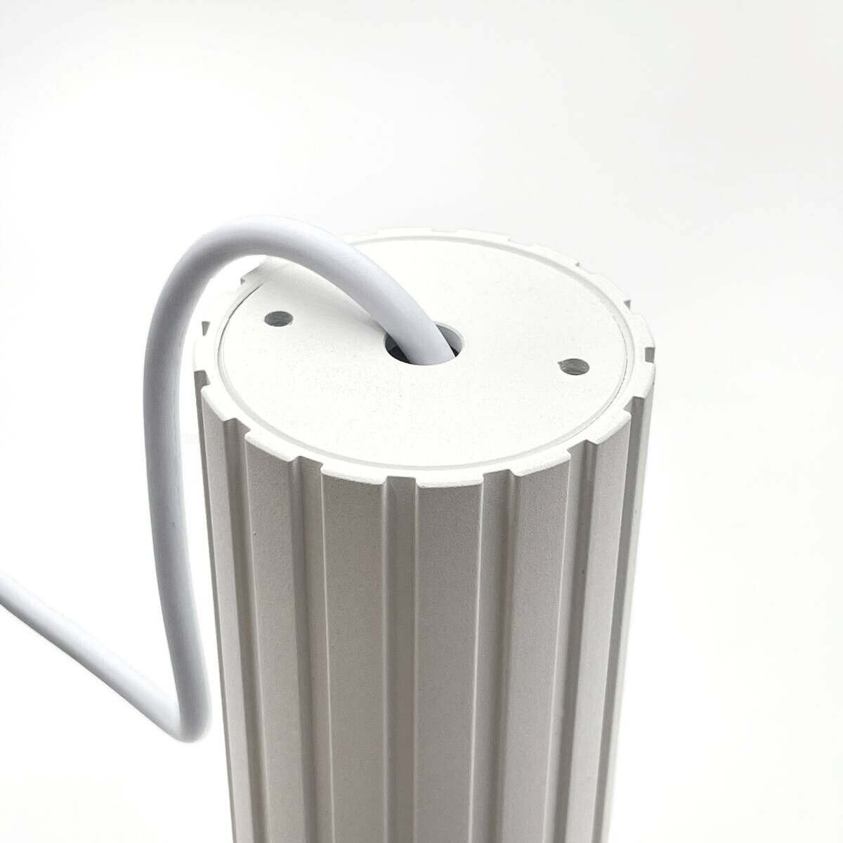 Lamkur Strahler Prisma weiß Stahl B/H/L: ca. 6,5x118x6,5 cm 1 Brennstellen