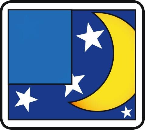 LICHTBLICK Verdunkelungsrollo Nordseestrand weiß B/L: ca. 100x150 cm