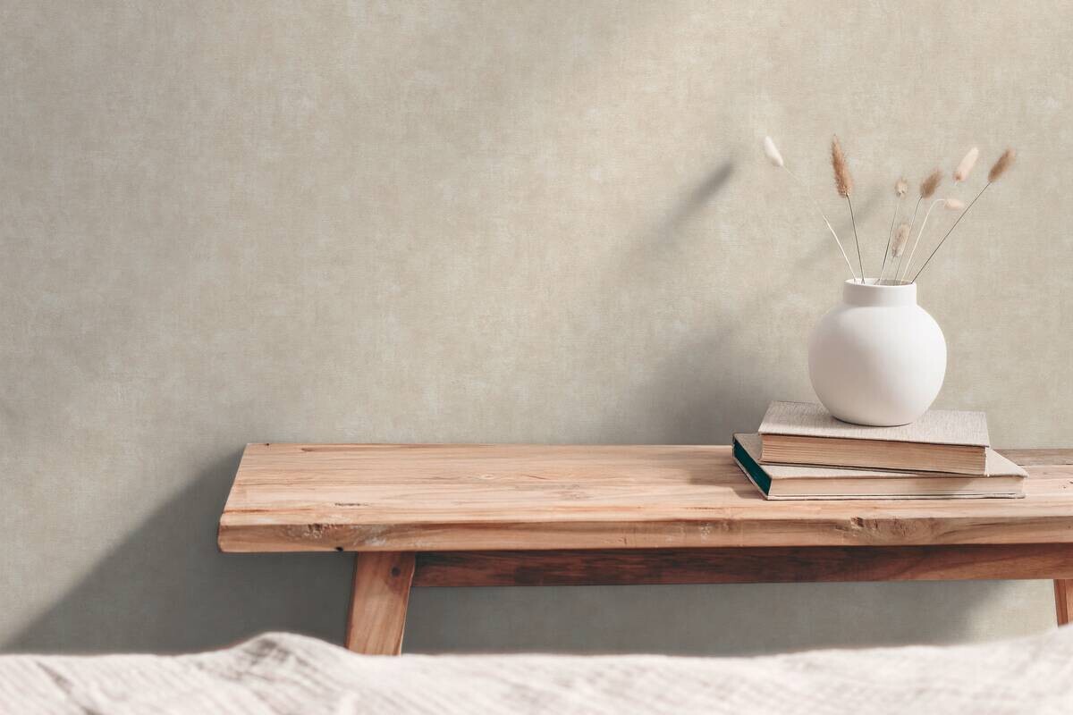 A.S.Creation Vliestapete grau B/H/D: ca. 53x1005x8,7 cm