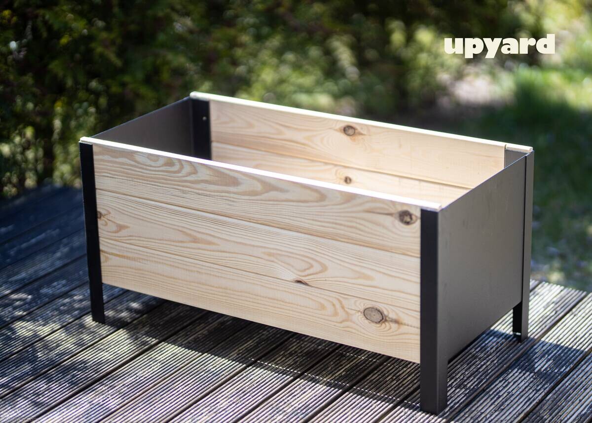 UPYARD Hochbeet MODERN natur Holz B/H/L: ca. 36x32x78 cm