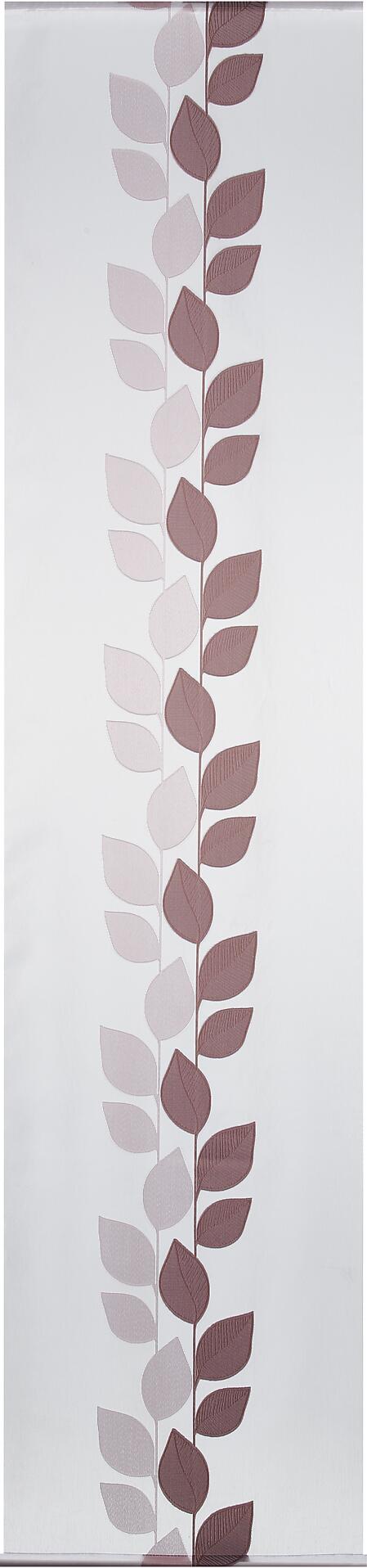 POCOline Schiebevorhang Pantheon rosé B/L: ca. 60x245 cm