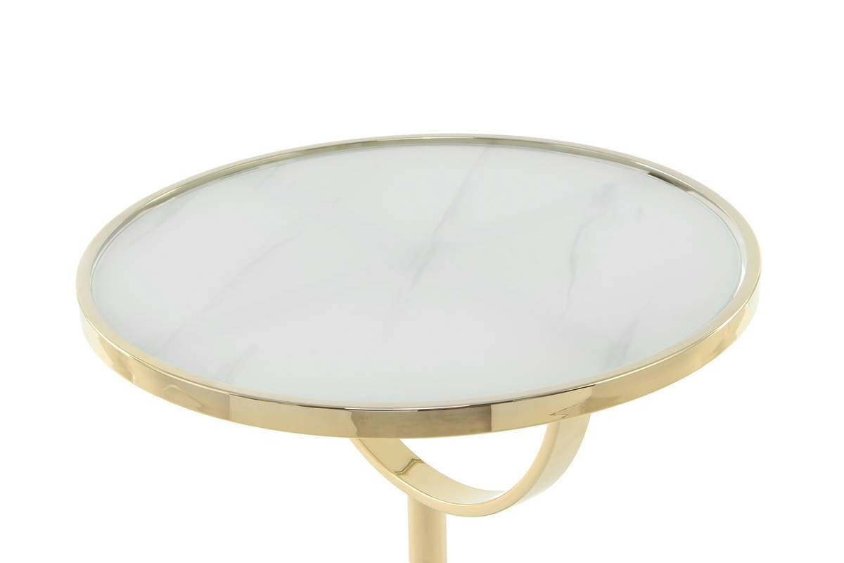 Beistelltisch Rocio 101 weiß B/H/T: ca. 46x46x54 cm