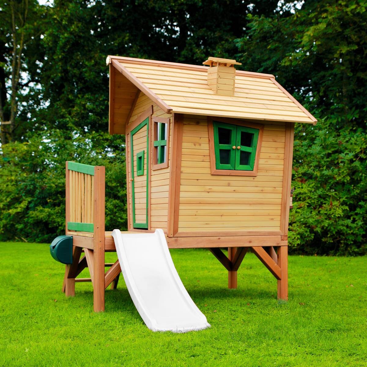 AXI Spielhaus Robin grün B/H/L: ca. 264x203x177 cm
