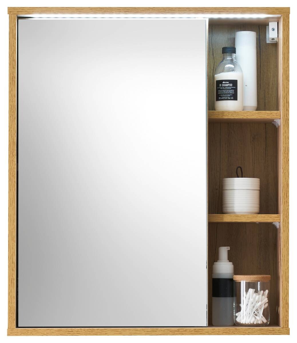 Spiegelschrank Greece Wildeiche Nachbildung B/H/T: ca. 60x70x20 cm Spiegelschrank Greece Wildeiche Nachbildung B/H/T: ca. 60x70x20 cm