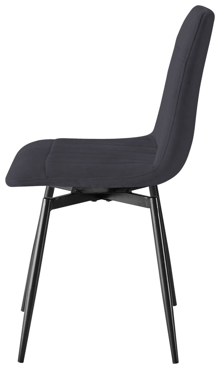 Stuhl Ayra Samt B/H/T: ca. 57x85x57 cm