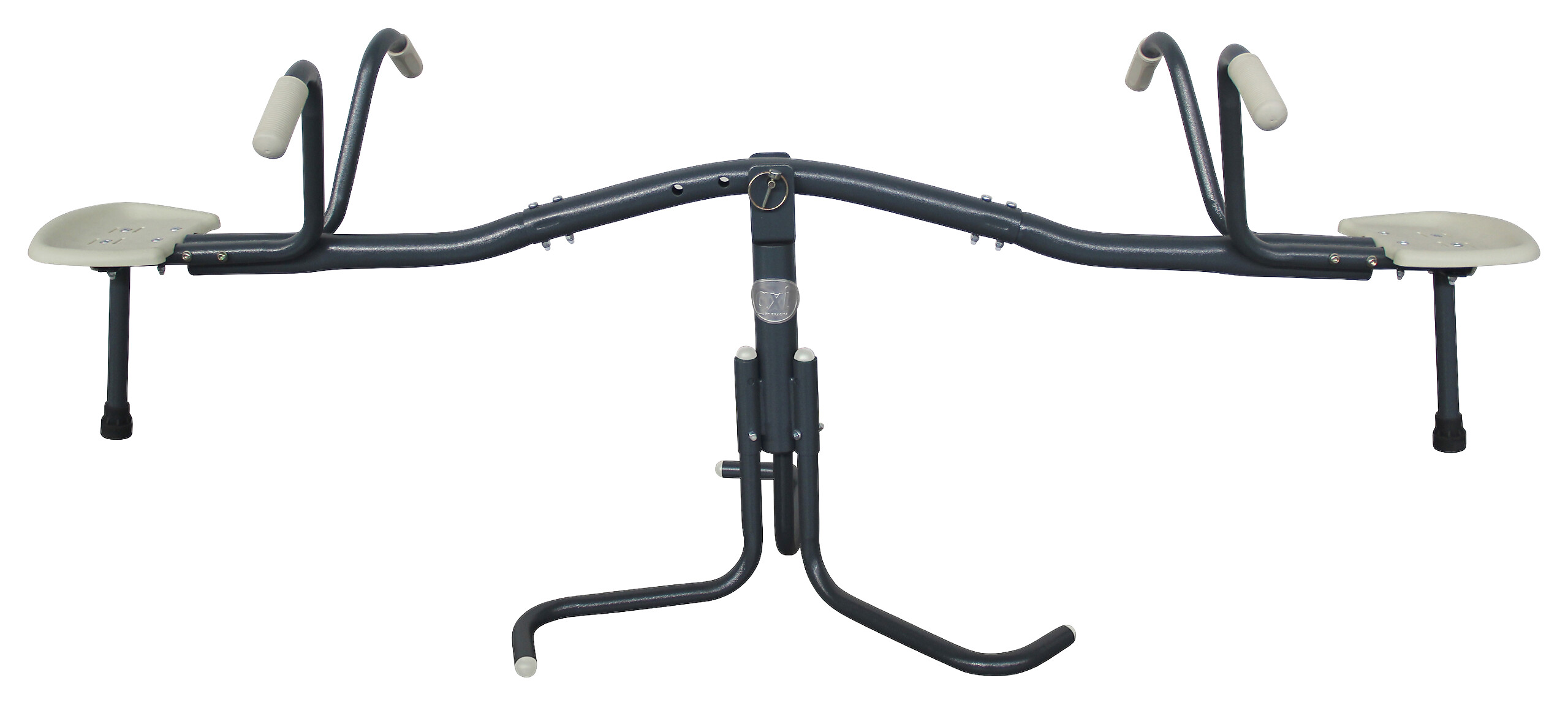 AXI Rotierende Wippe anthrazit B/H/L: ca. 67x55x177 cm