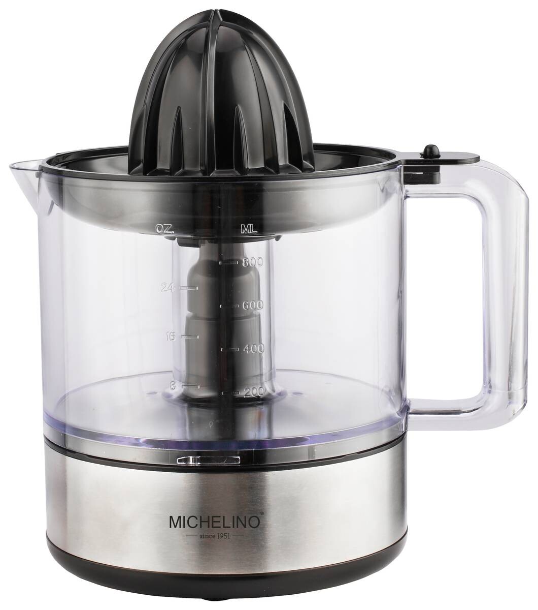 MICHELINO Zitruspresse 74328 Edelstahloptik Kunststoff Edelstahl B/H/L: ca. 22,8x17x17 cm ca. 1 l MICHELINO Zitruspresse 74328 Edelstahloptik Kunststoff Edelstahl B/H/L: ca. 22,8x17x17 cm ca. 1 l