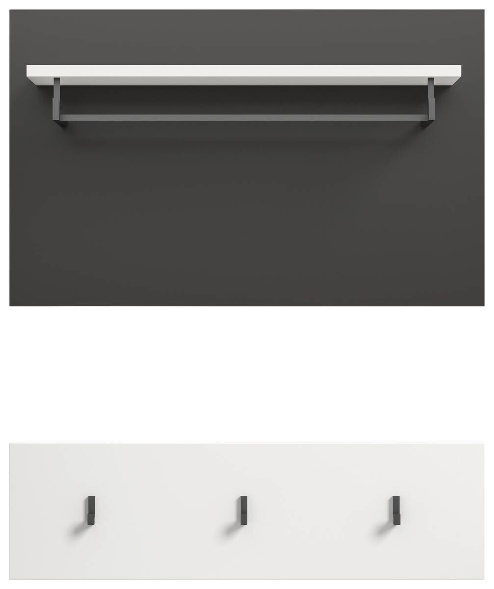 Paneel Canu basaltgrau Nachbildung weiß B/H/T: ca. 80x73x27 cm