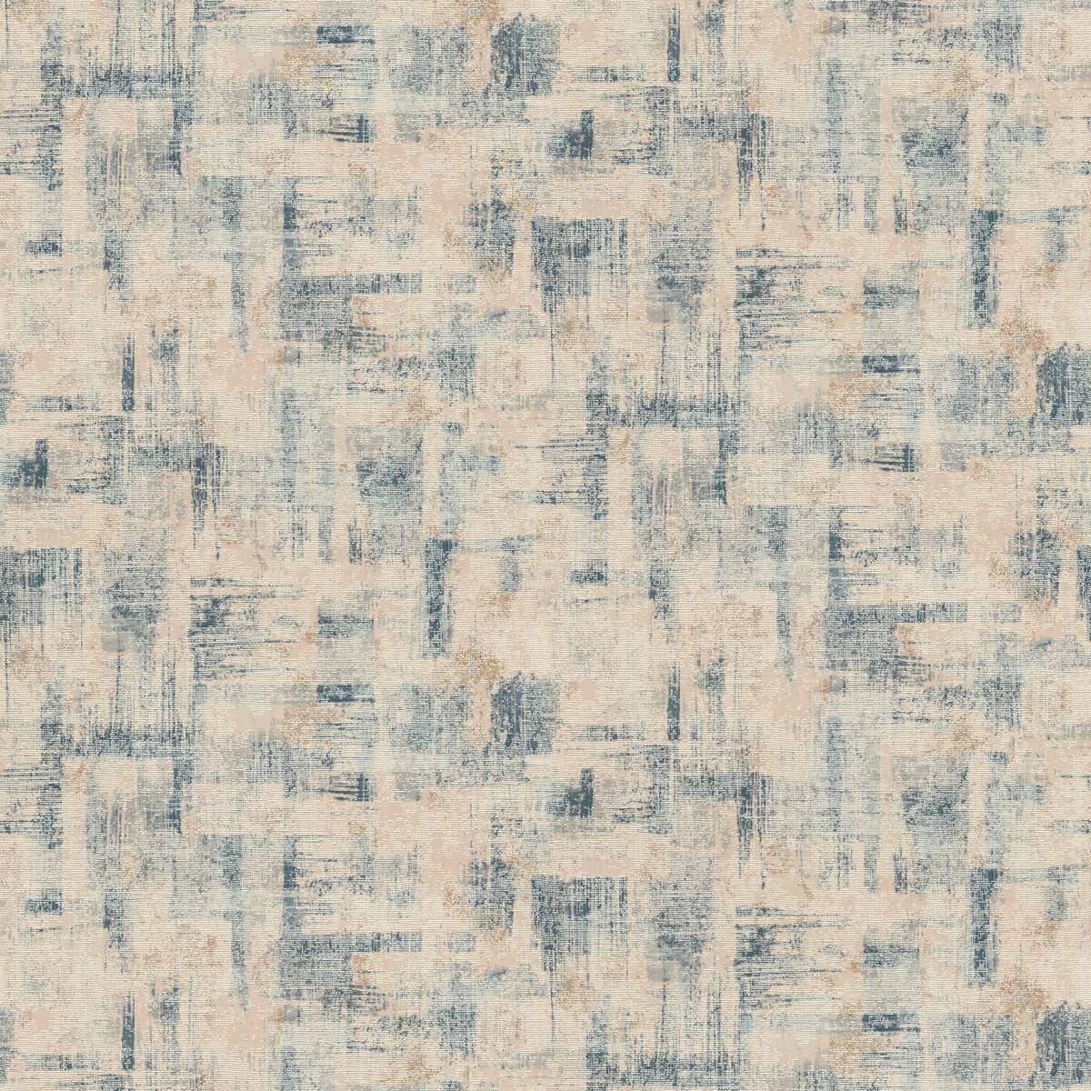 Rasch Vliestapete Struktur beige blau B/L: ca. 53x1005 cm