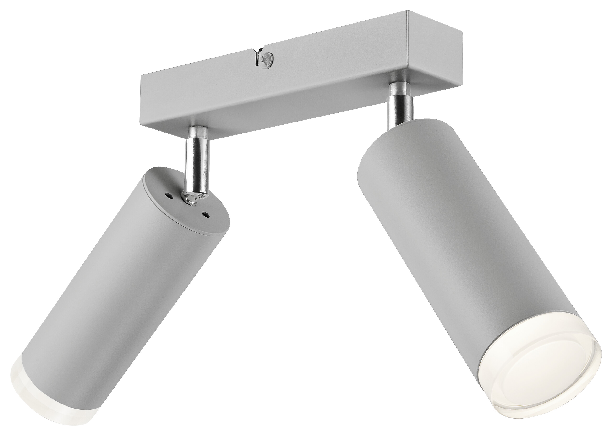 Lamkur Hängeleuchte silber Aluminium Stahl Acryl B/H/L: ca. 31x17x31 cm E27 2 Brennstellen