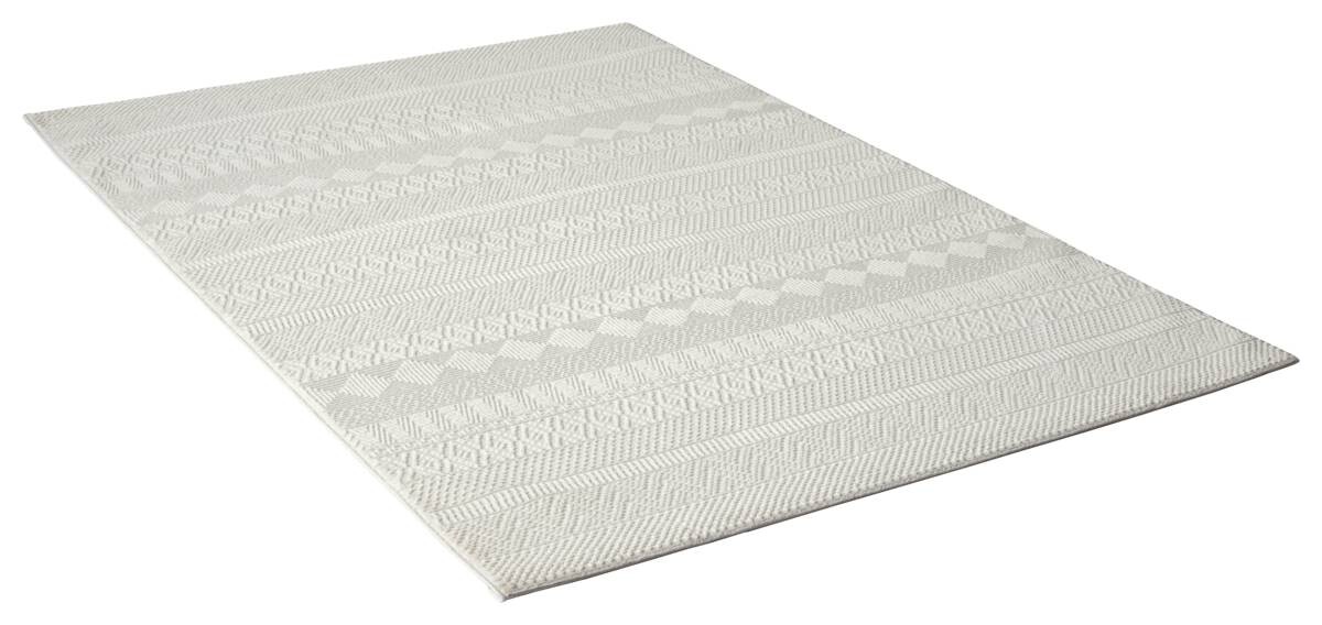 Webteppich Sign creme B/L: ca. 200x290 cm