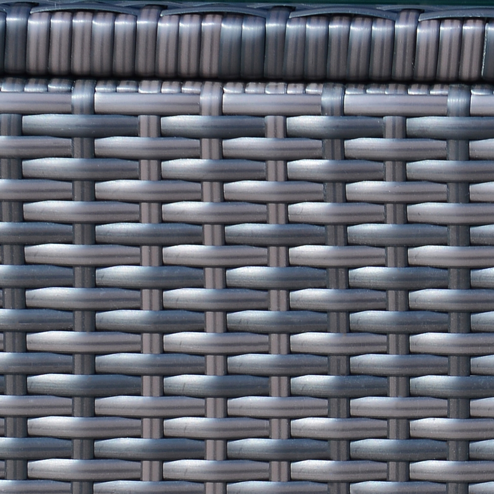 Outsunny Beistelltisch braun Metall B/H/L: ca. 50x39x85 cm