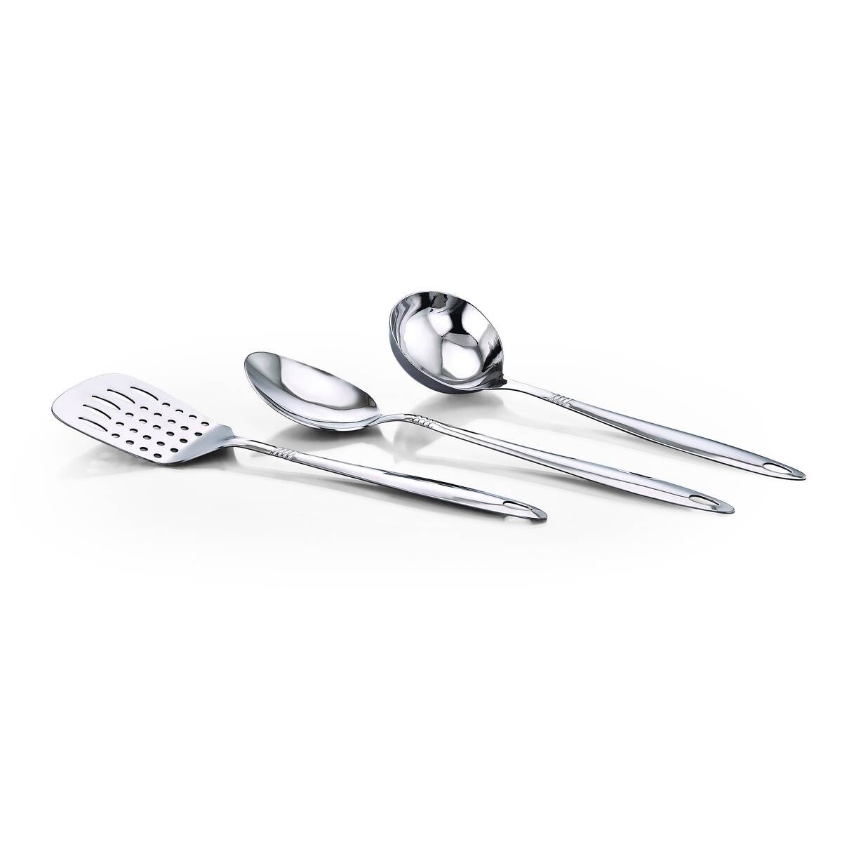 SAN IGNACIO Topfset Lexia silber Edelstahl 9 tlg.