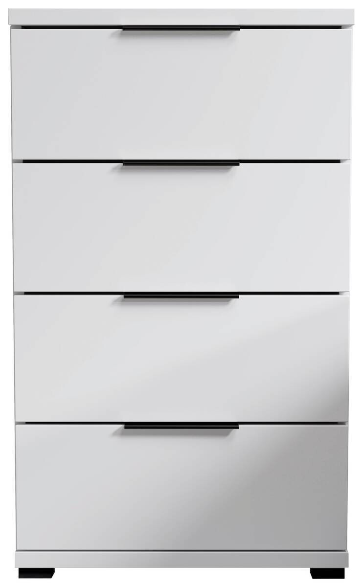 Nachtkonsole Salermo weiß B/H/T: ca. 46x79x42 cm