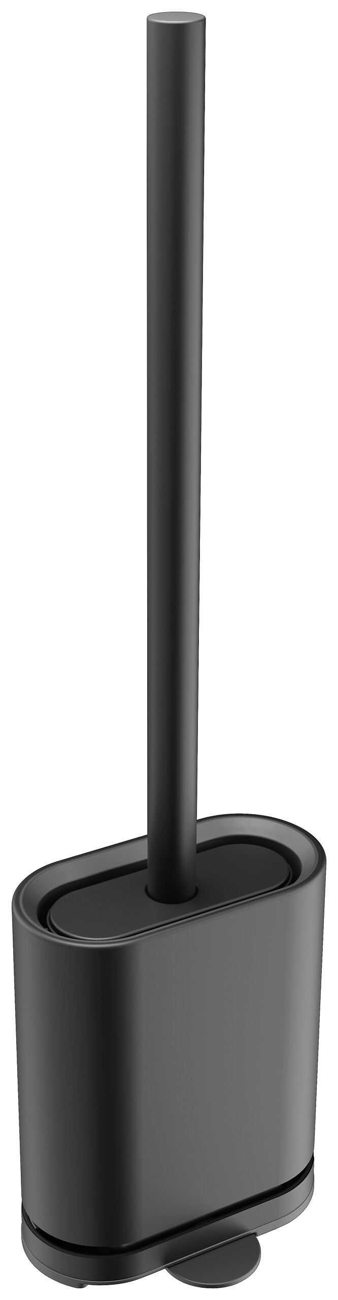 POCOline WC-Garnitur schwarz Kunststoff