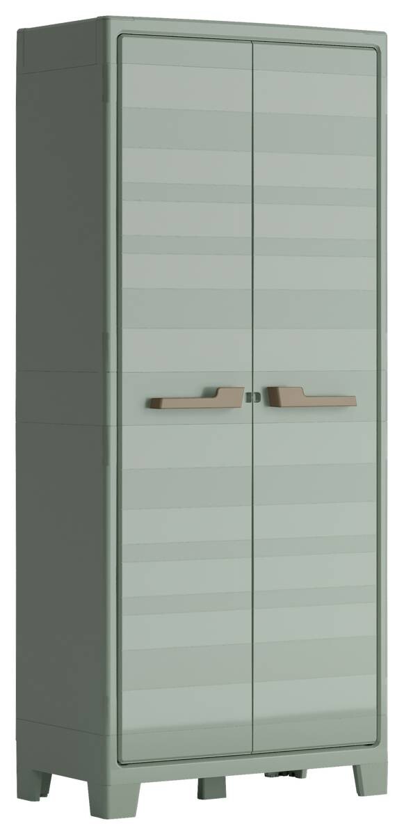 Keter Kunststoffschrank Planet Outdoor Jade Kunststoff B/H/T: ca. 80x182x44 cm Keter Kunststoffschrank Planet Outdoor Jade Kunststoff B/H/T: ca. 80x182x44 cm