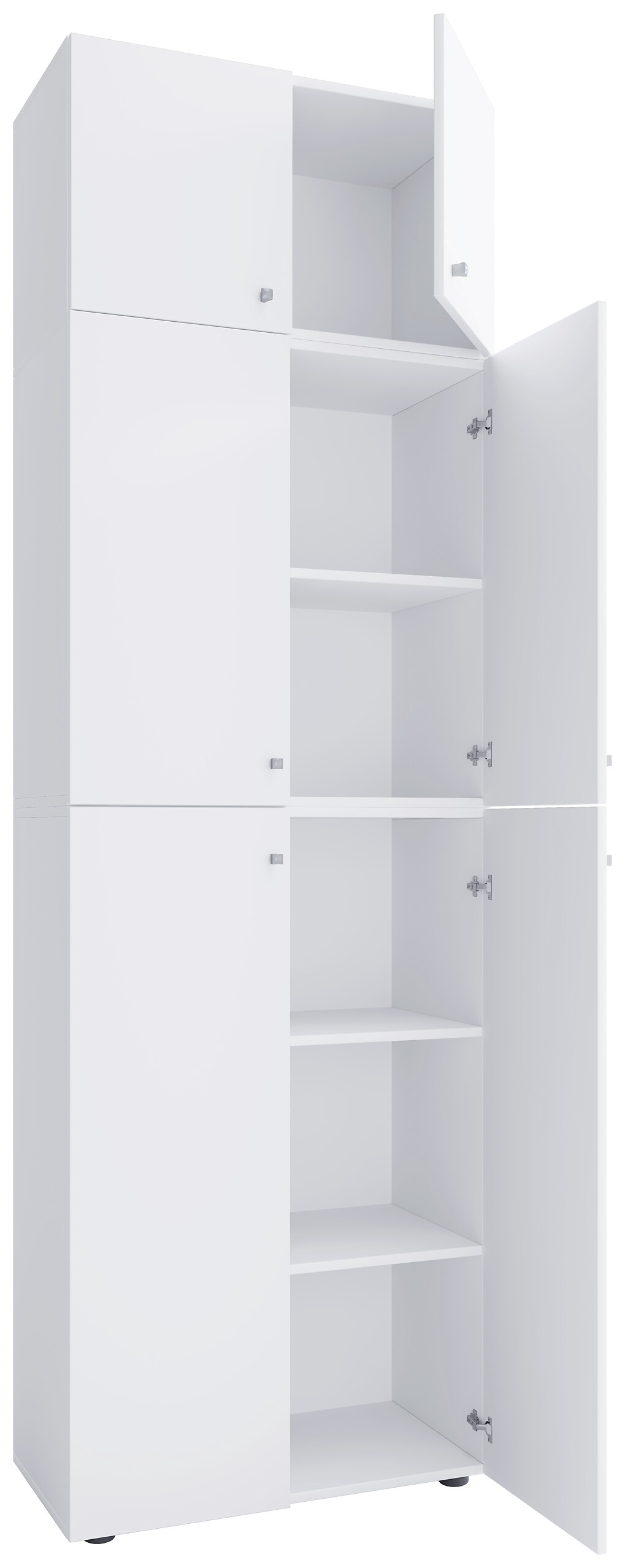 Büroschrank Lona weiß B/H/T: ca. 70x223x39 cm Büroschrank Lona weiß B/H/T: ca. 70x223x39 cm