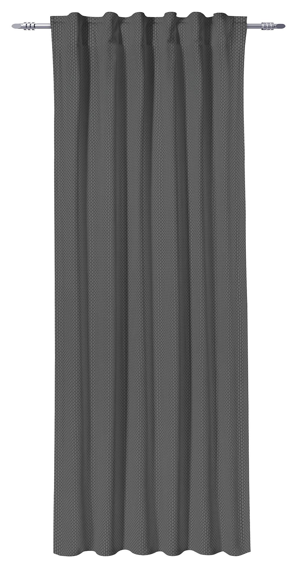 POCOline Kombivorhang Wabe anthrazit B/L: ca. 135x245 cm POCOline Kombivorhang Wabe anthrazit B/L: ca. 135x245 cm
