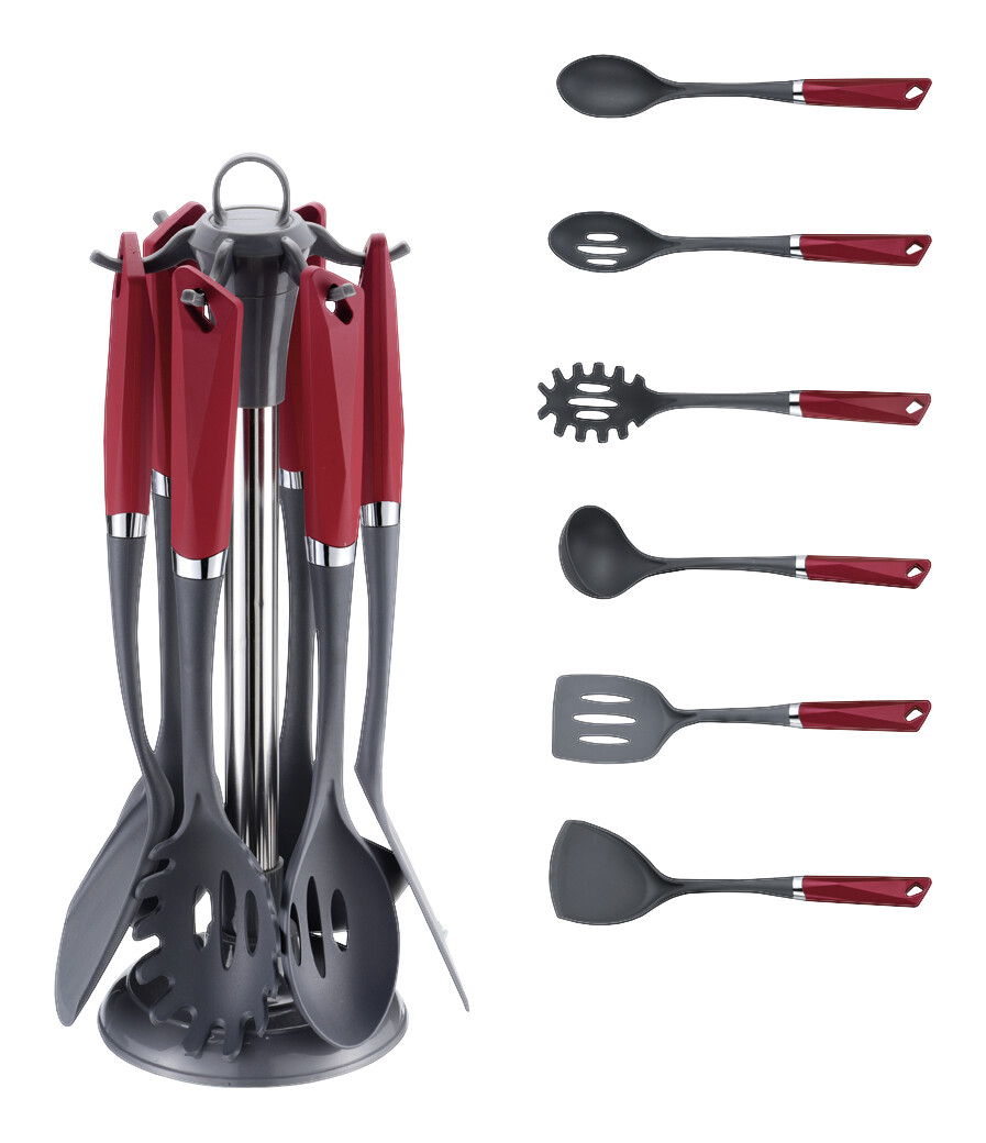 MICHELINO Küchenhelferset rot Kunststoff