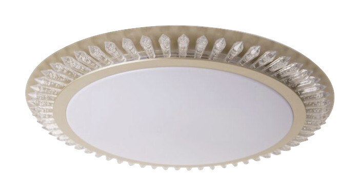 Näve Leuchten LED Deckenleuchte NV1381158 gold Eisen Acryl H/D: ca. 7x48 cm null 2 Brennstellen