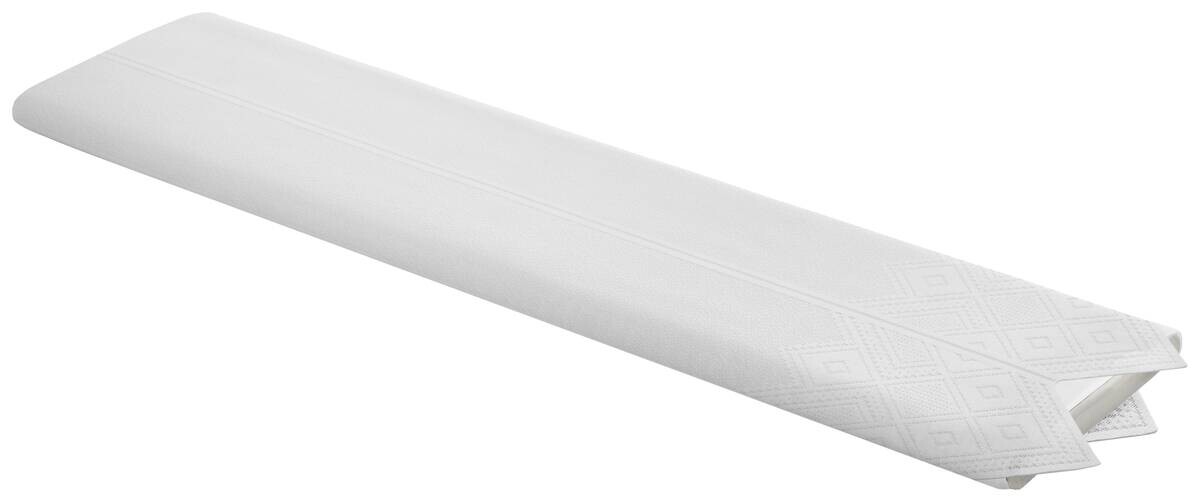 Scheibengardinen-Meterware weiß H: ca. 90 cm