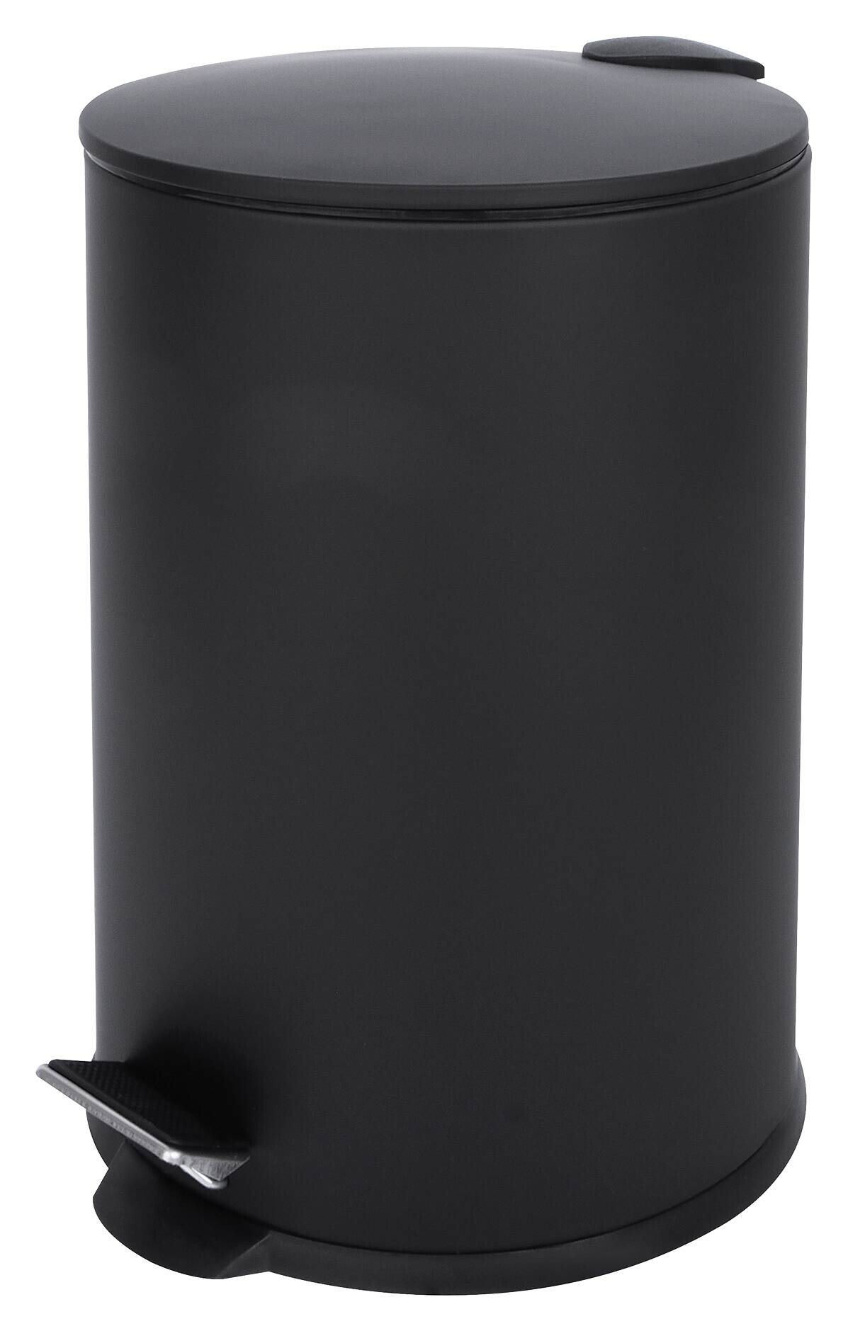 POCOline Treteimer mattschwarz Edelstahl