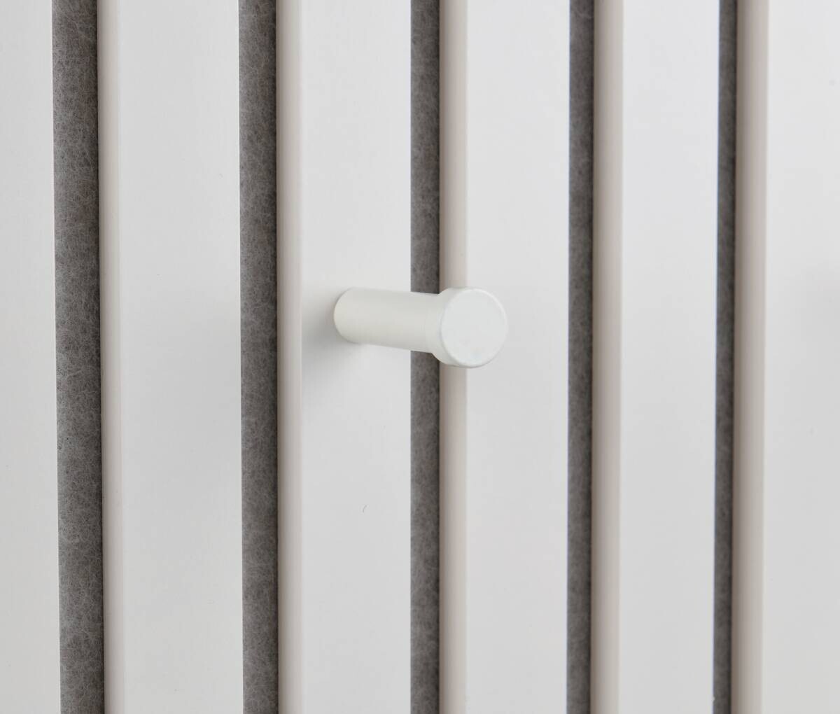 Wandpaneel Grace sand MDF Filz B/H/T: ca. 60x30x7 cm