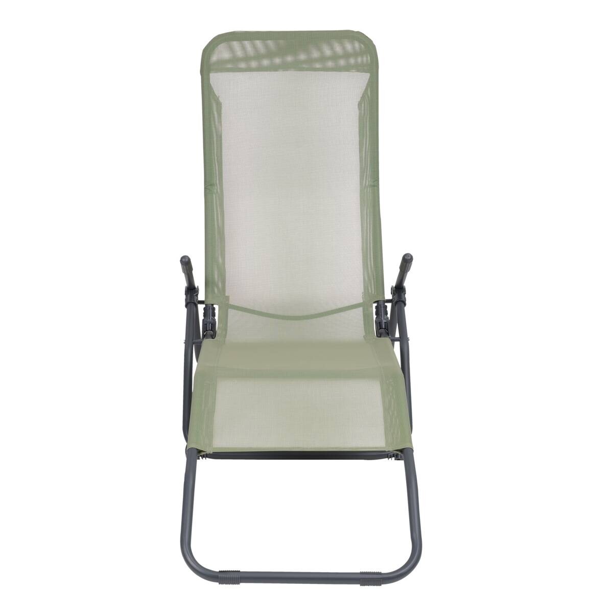 POCOline Wellnessliege salbei Textilene B/H/L: ca. 59x98x145 cm