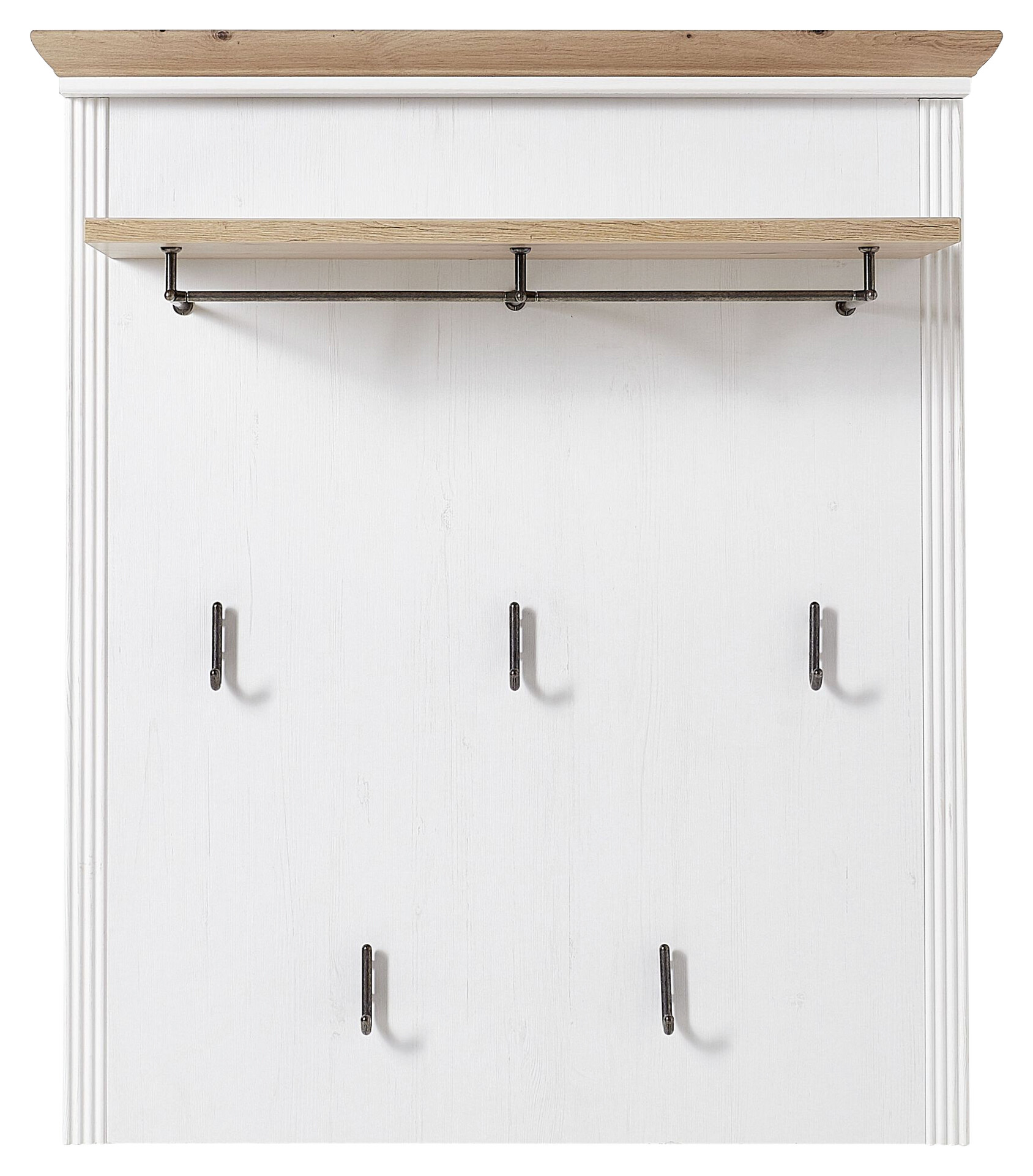 Garderobenpaneel Jasmin Pinie Nachbildung Eiche Artisan Nachbildung B/H/T: ca. 93x107x30 cm