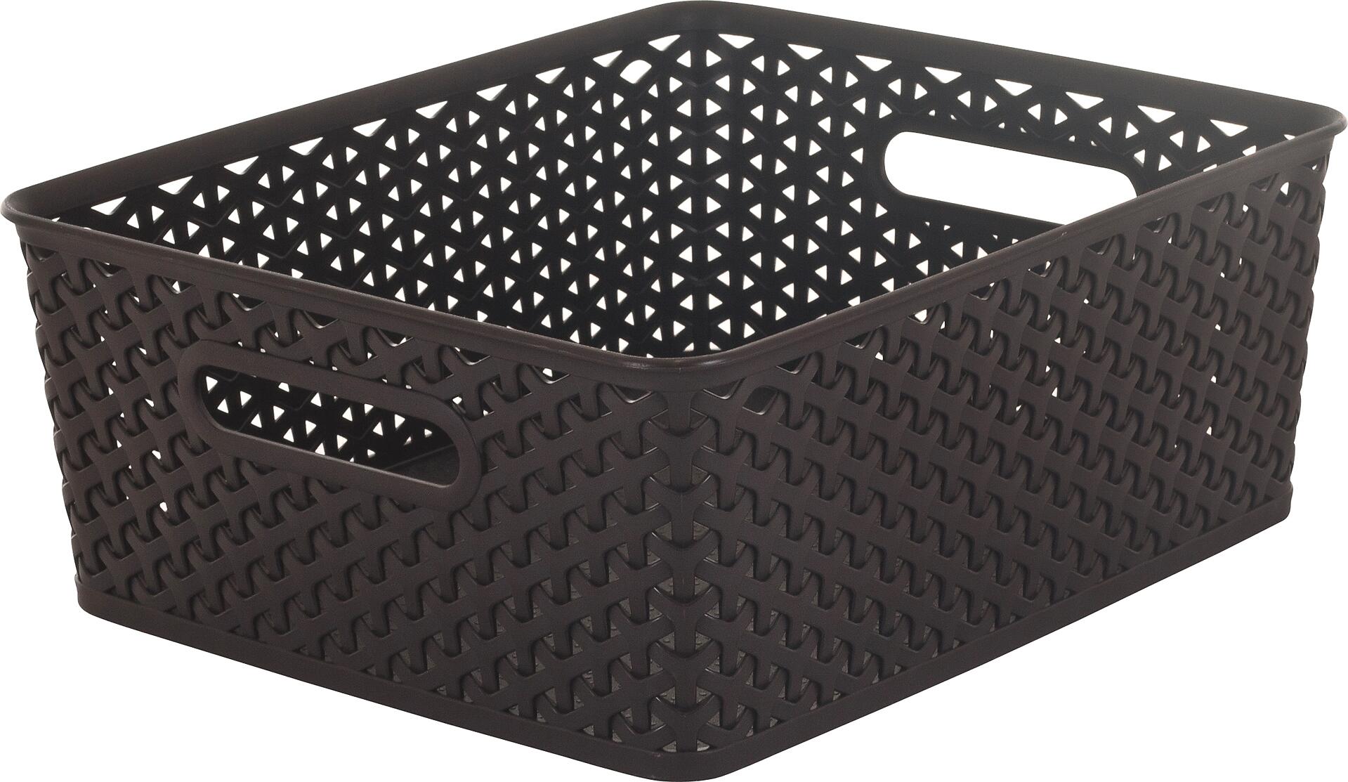 Curver Aufbewahrungskorb hellgrau B/H/L: ca. 29,6x13,3x35,5 cm