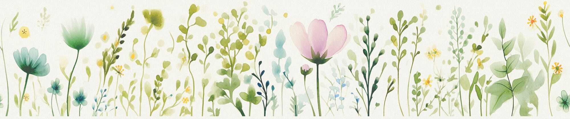 A.S.Creation Bordüre weiß gelb grün B/H/D: ca. 17x500x6,8 cm