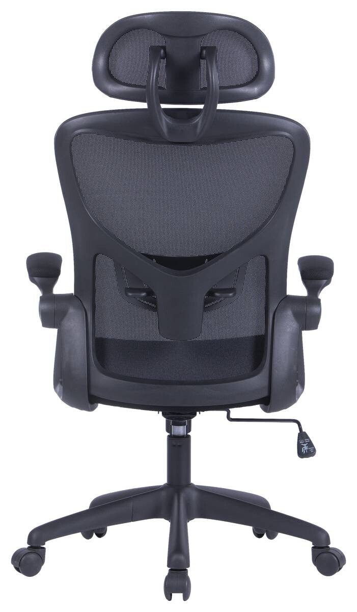 Chefsessel FLEX schwarz schwarz schwarz Webstoff Netzstoff Kunststoff