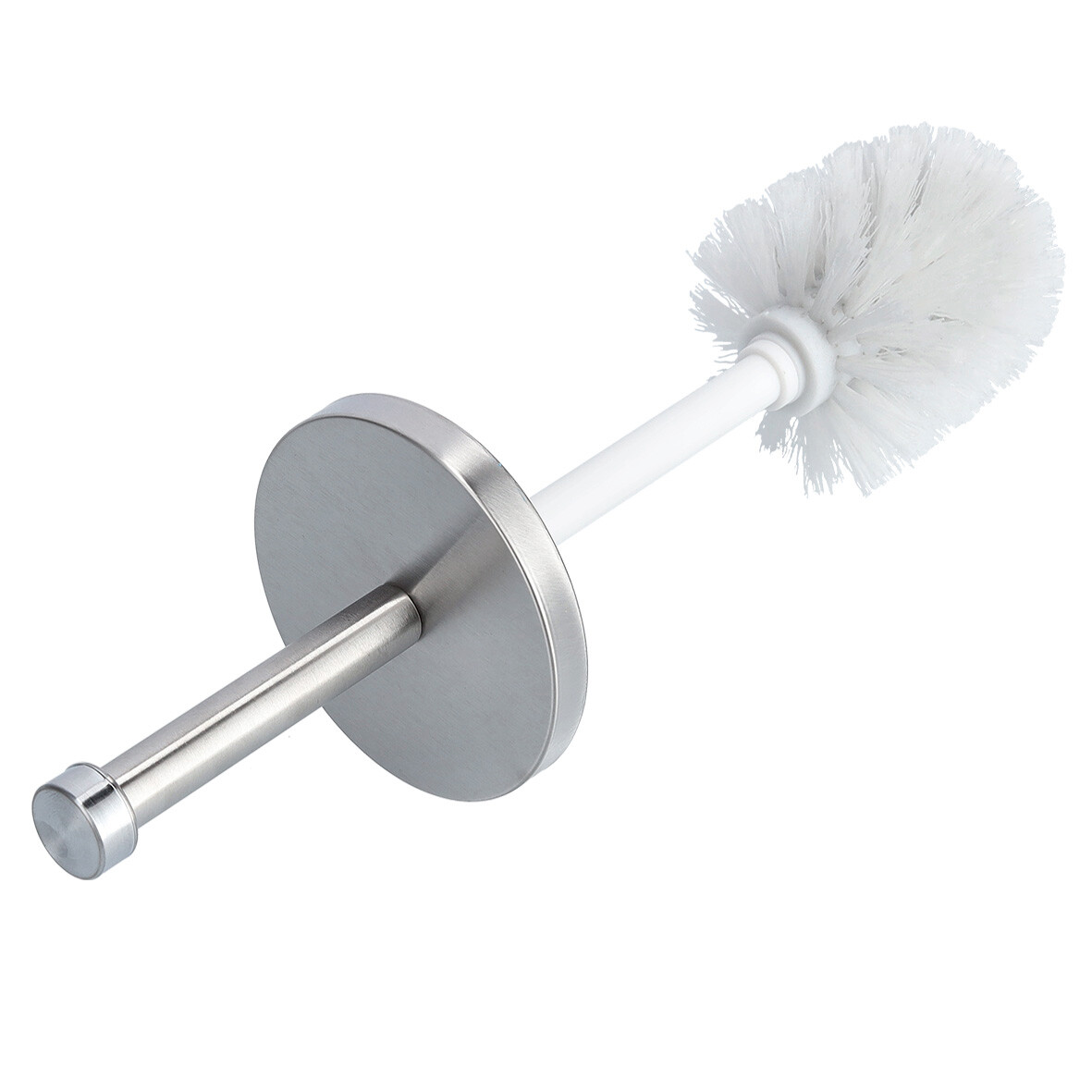 Zeller WC-Garnitur silber Edelstahl