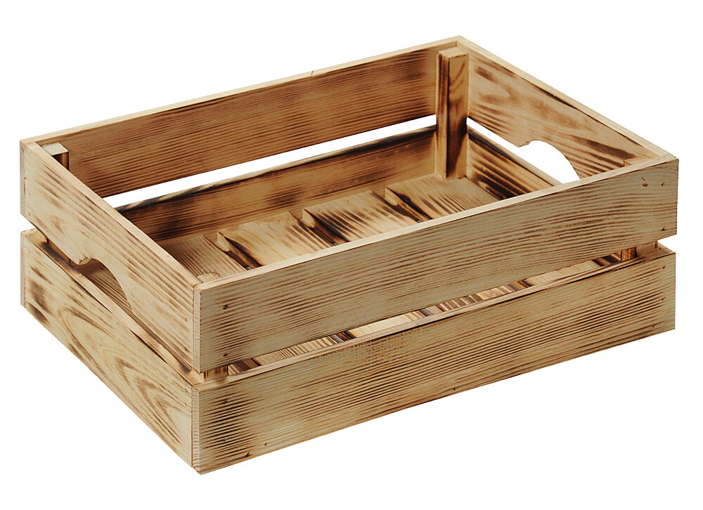Holzkiste braun Kiefer B/H/L: ca. 30x15x40 cm Holzkiste braun Kiefer B/H/L: ca. 30x15x40 cm