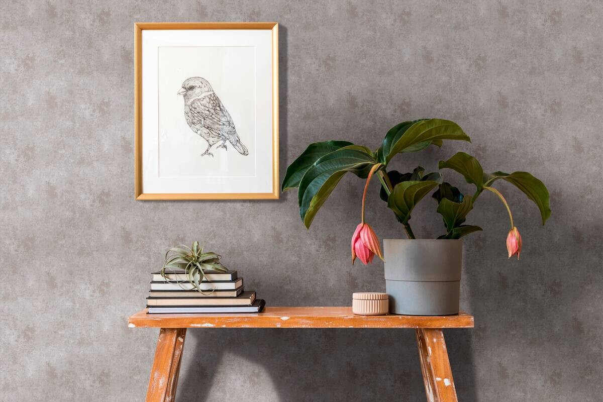 A.S.Creation Vliestapete braun grau B/H/D: ca. 53x1005x9,5 cm